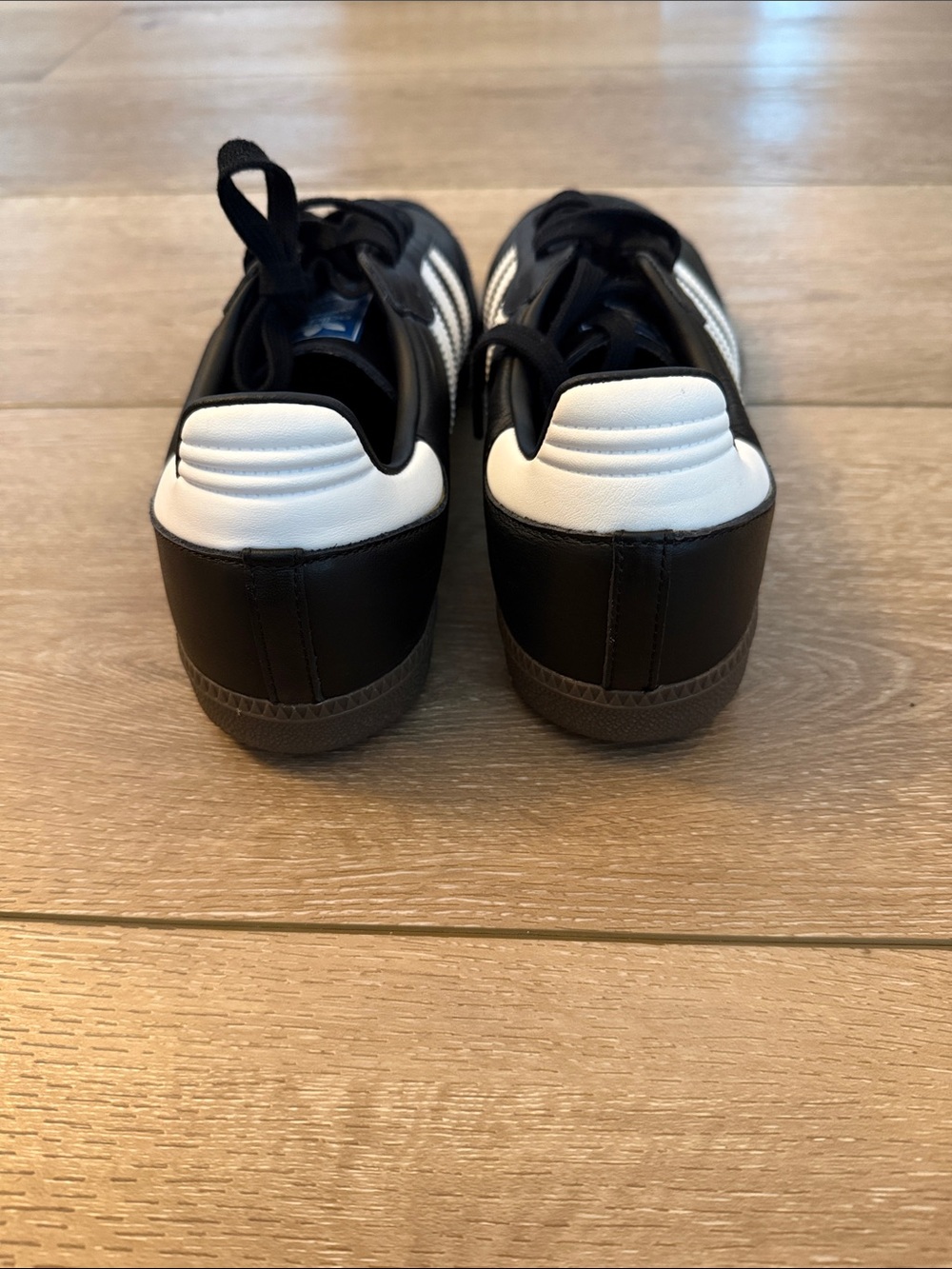 adidas Samba Low-Profile Sneakers - Black/White - Picture 4 of 5